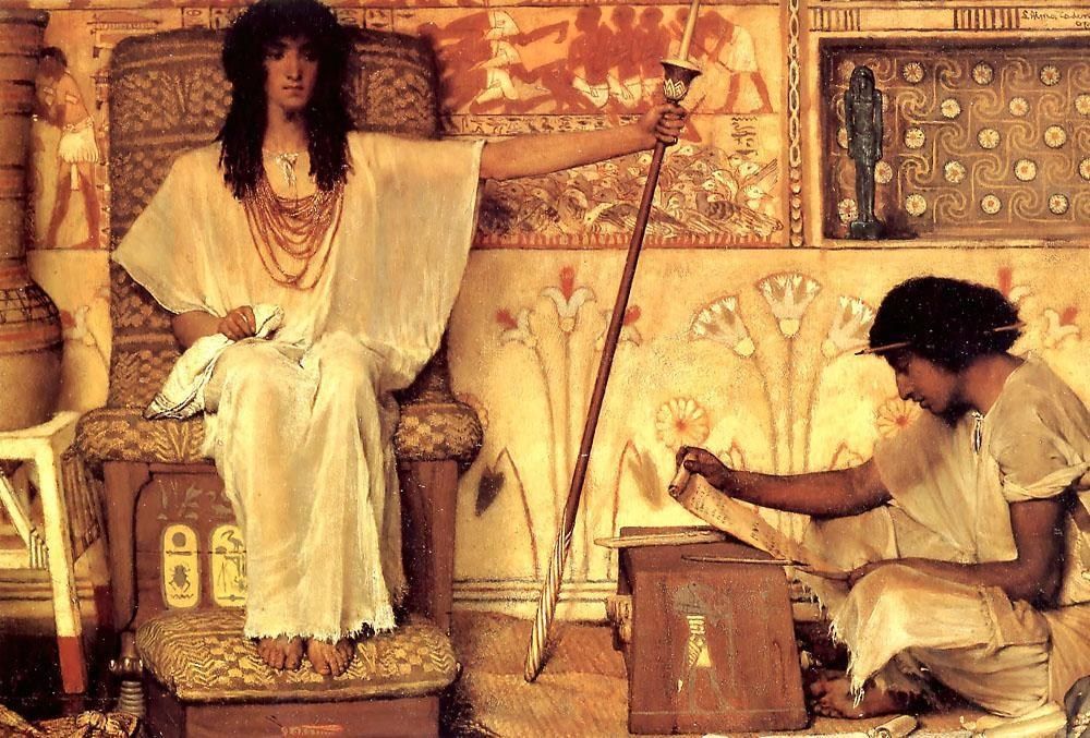 Sir Lawrence Alma-Tadema Joseph Overseer of the Pharoah's Granaries